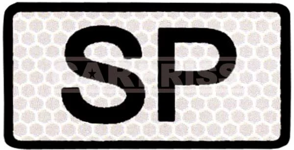V-9 Servicio Publico 225x120 Aluminio..
